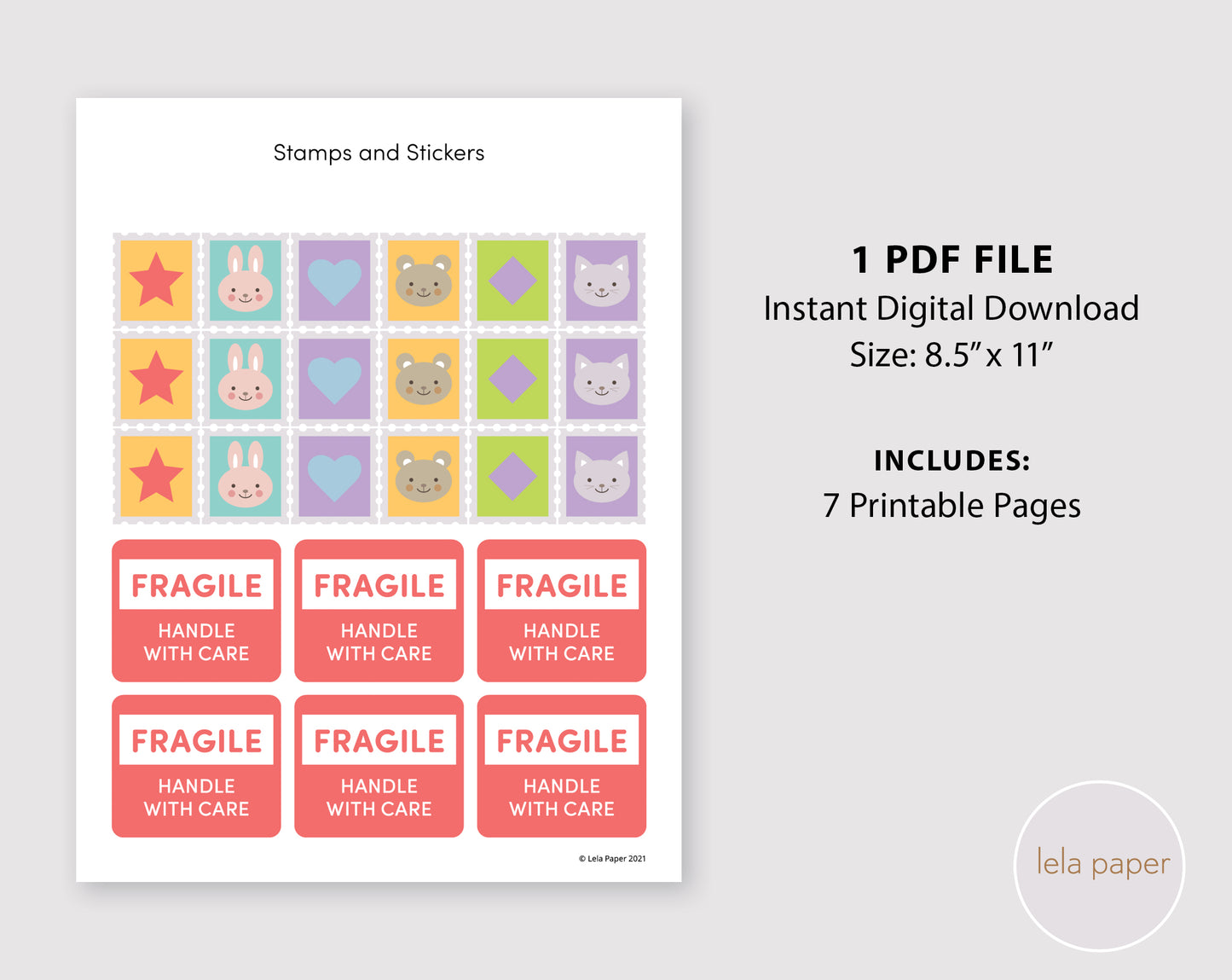 Post Office Dramatic Play Bundle | Pretend Play