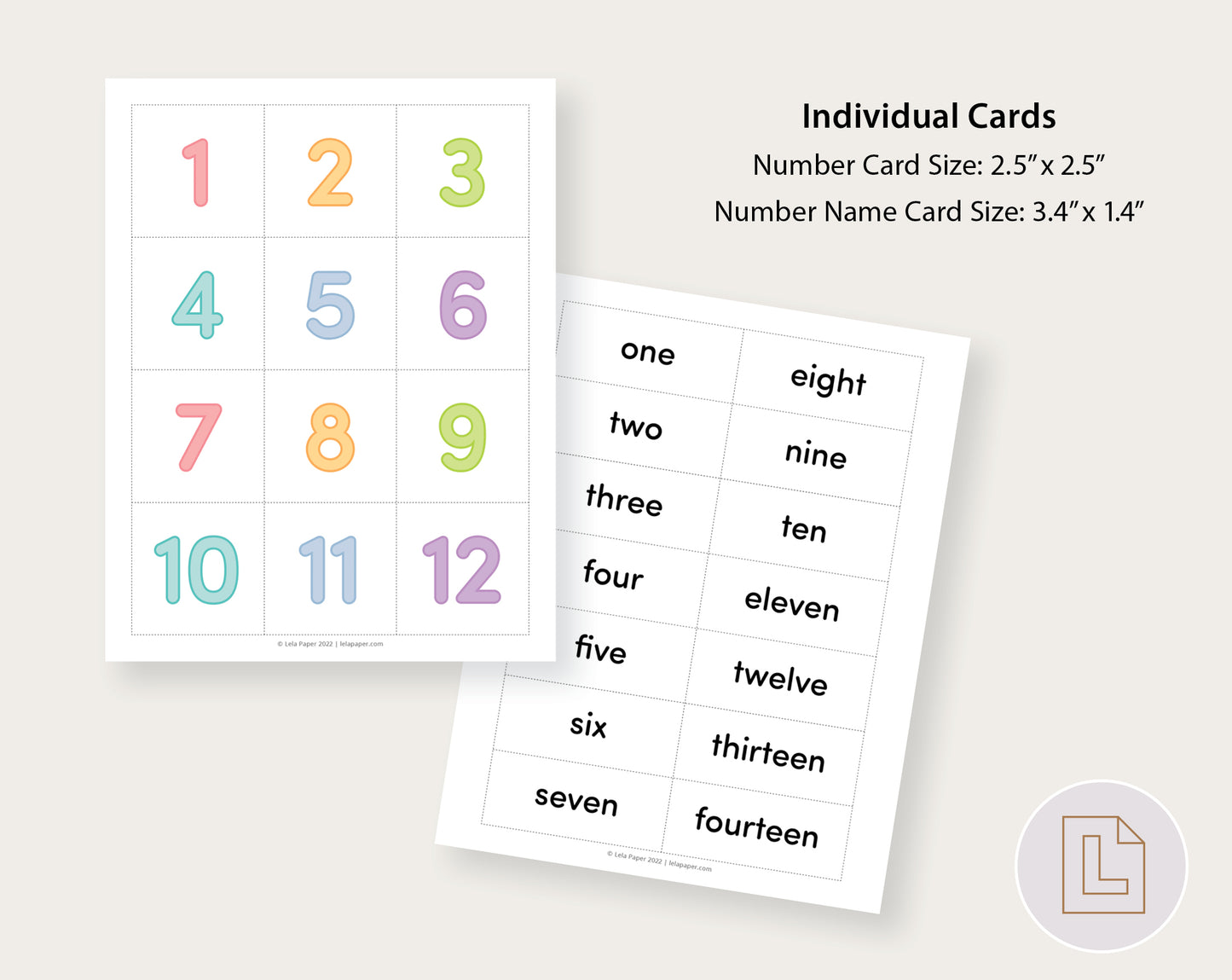 Counting Number Frame Mat