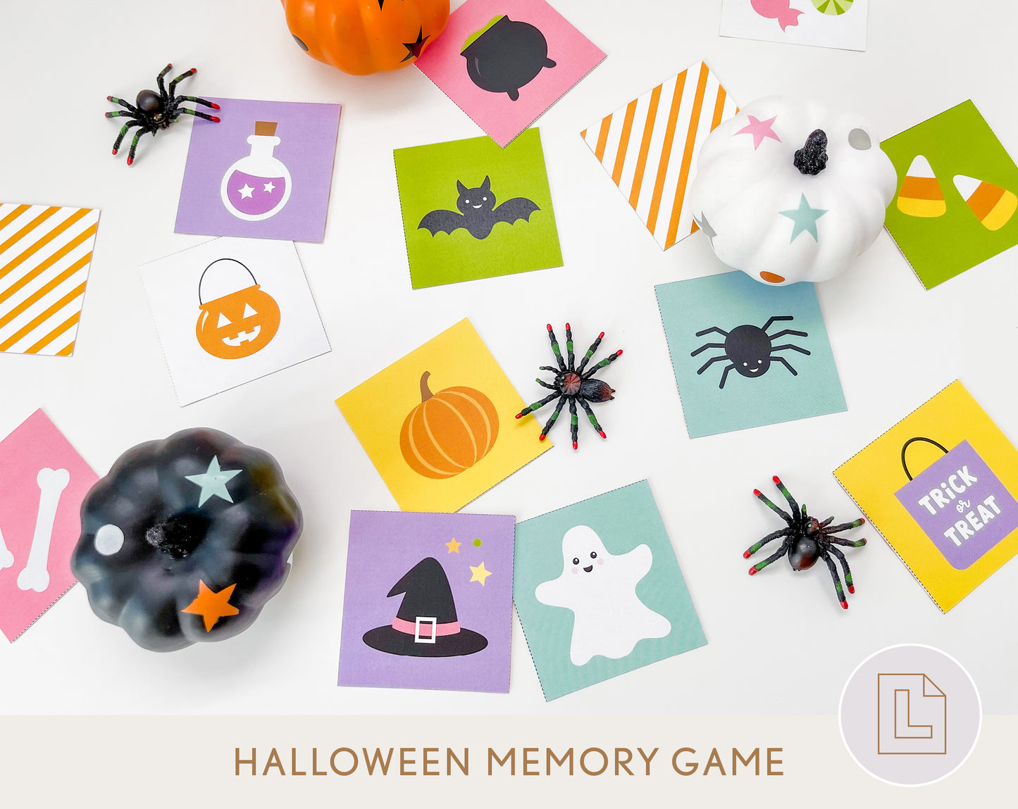 Halloween Memory Matching Game
