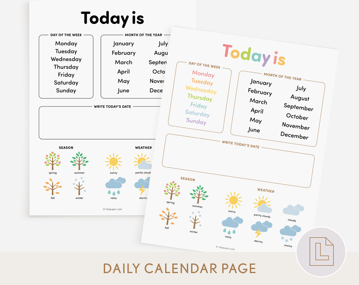 Today Is Daily Calendar