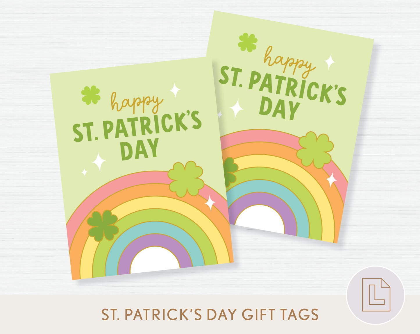 St. Patrick's Day Printable Gift Tags