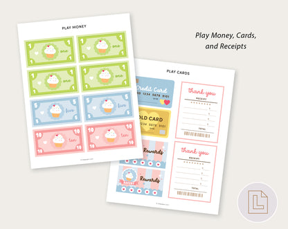 Sweet Bakery Pretend Play Printable
