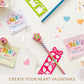 Create Your Heart Out Valentine Printable | Classmate Valentine Cards