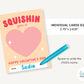 Squishy Toy Valentine Printable | Classmate Valentine Cards