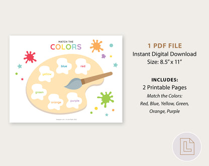 Color Matching Activity