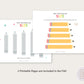 Pencil Size Sorting Activity