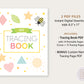 Prewriting Tracing Practice Learning Binder
