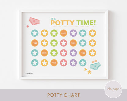 Printable Potty Training Reward Chart