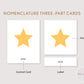 Basic Shapes Minimalist Flash Cards Printable
