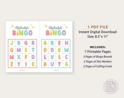 Alphabet Bingo Game