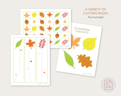 Fall Autumn Cutting Practice Strips Bundle