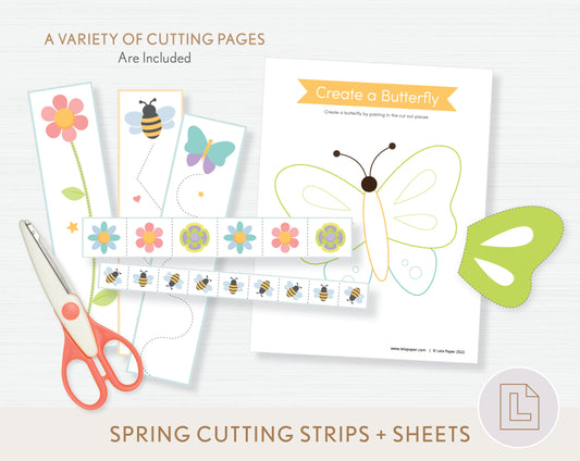 Spring Cutting Practice Strips Bundle