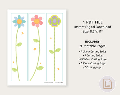 Spring Cutting Practice Strips Bundle