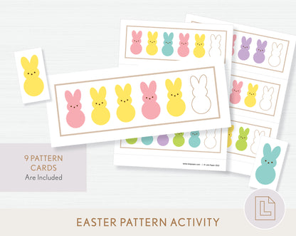 Easter Spring Pattern Learning Activity
