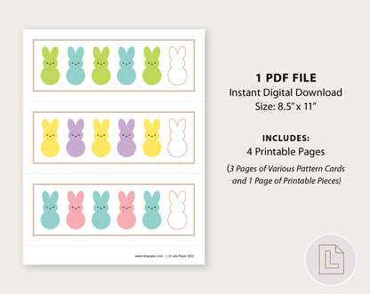 Easter Spring Pattern Learning Activity