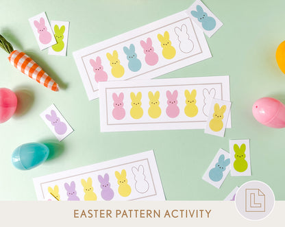 Easter Spring Pattern Learning Activity
