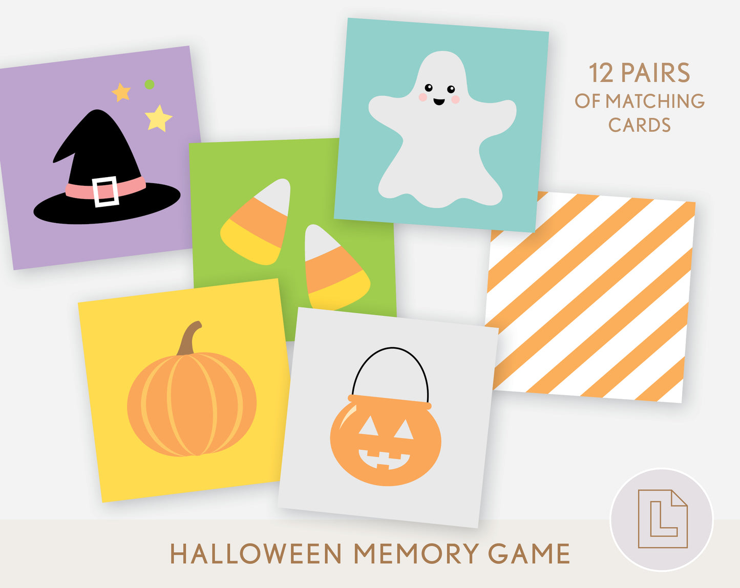 Halloween Memory Matching Game