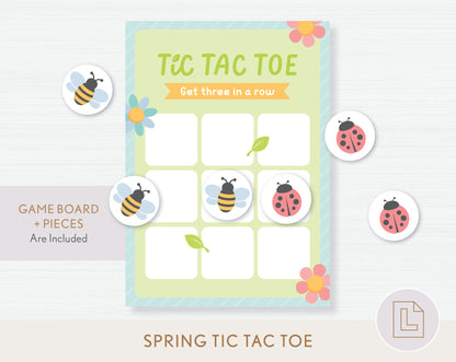 Spring Tic Tac Toe Game