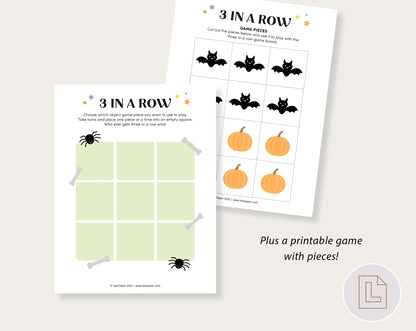 Halloween Activity Pack Printable Worksheets