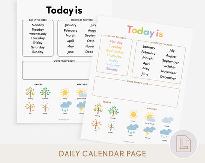 Today Is Daily Calendar