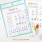 Daily Circle Time Traceable Calendar