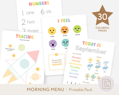 Morning Menu - Educational