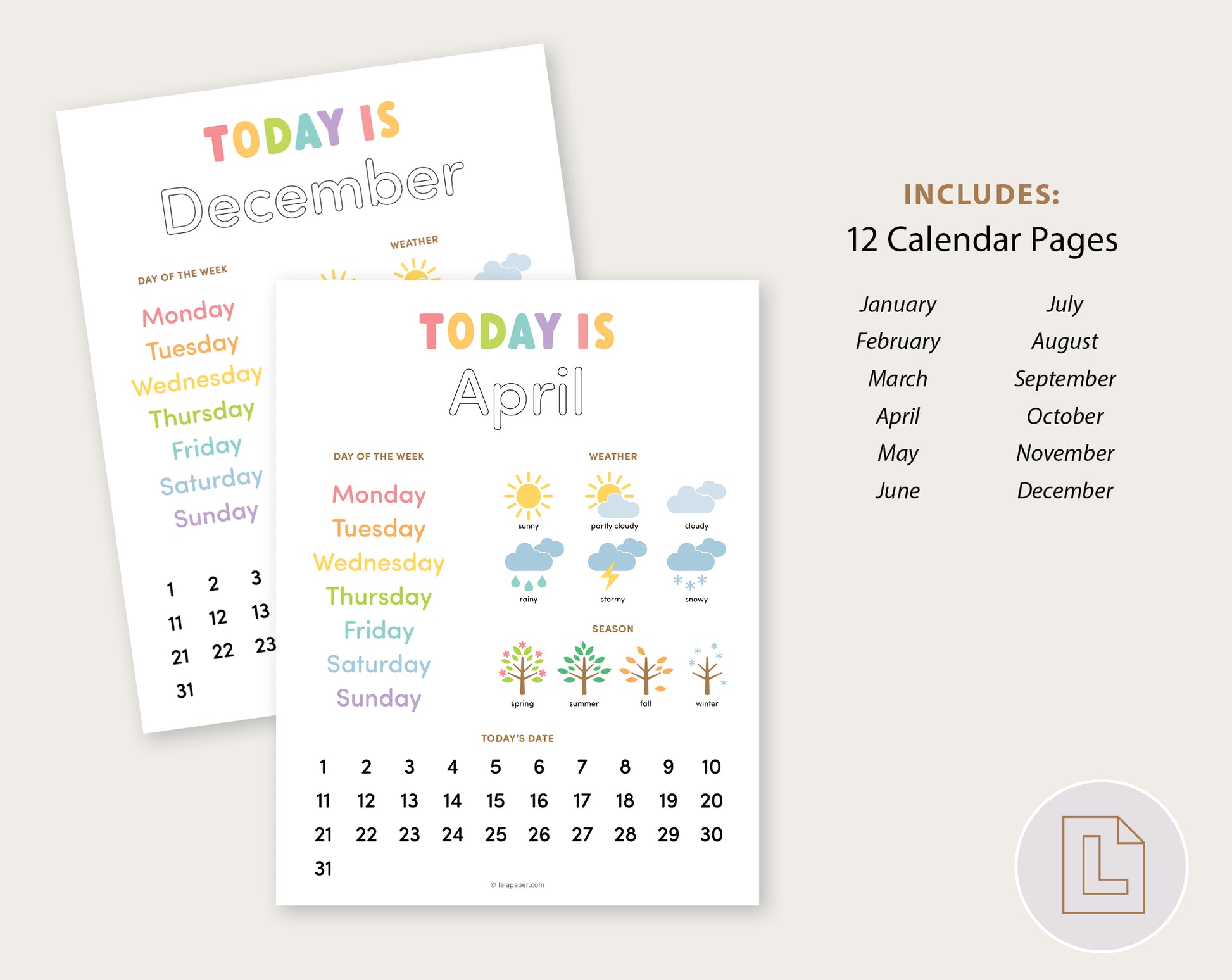 Morning Menu - Educational – Lela Paper morning-menu-educational-lela-paper