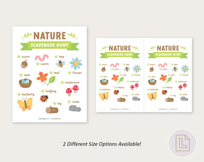 Nature Scavenger Hunt