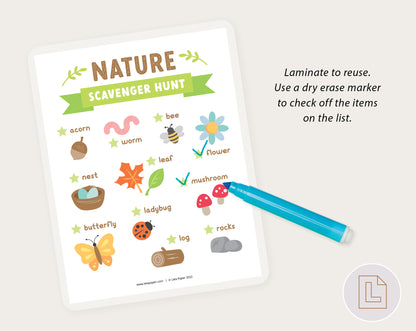 Nature Scavenger Hunt